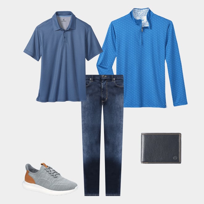 2nd bundle featuring 4 items which compliment XC4® Performance Polo