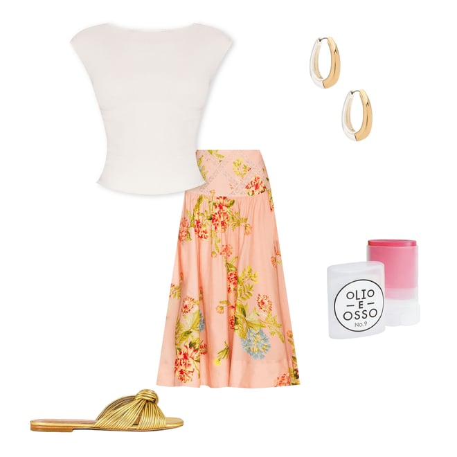 1st bundle featuring 4 items which compliment Midi Skirt