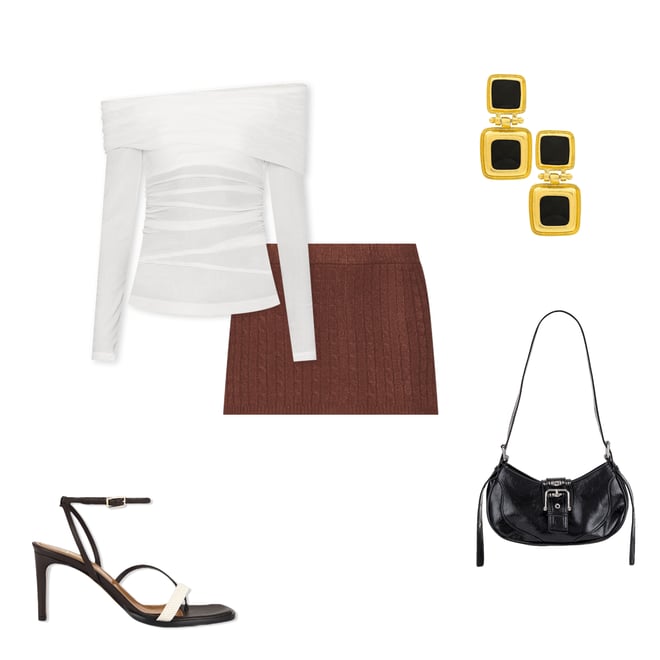 3rd bundle featuring 4 items which compliment Kami Off Shoulder Top