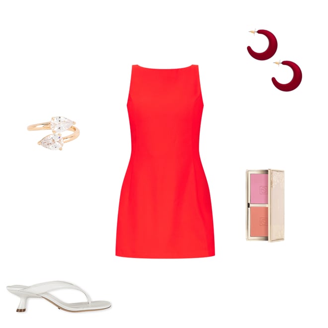 6th bundle featuring 4 items which compliment x REVOLVE Krista Sandal