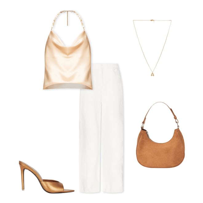 3rd bundle featuring 4 items which compliment Crescent Shoulder Bag