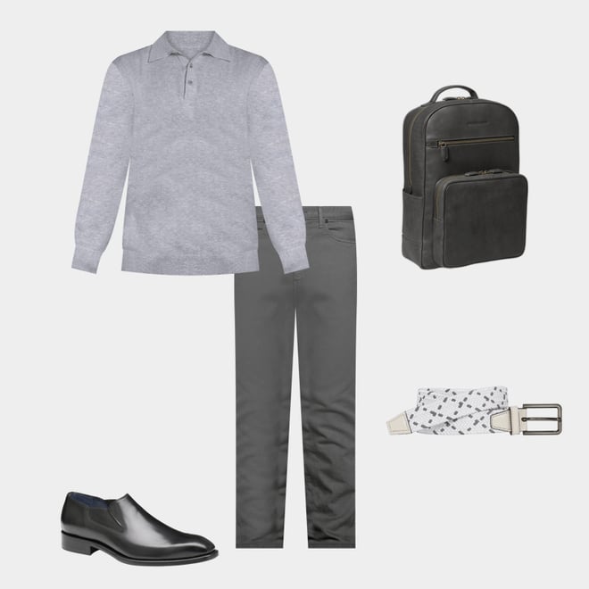 1st bundle featuring 4 items which compliment Rhodes Backpack