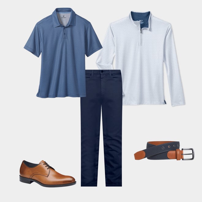 7th bundle featuring 4 items which compliment XC4® Performance Polo