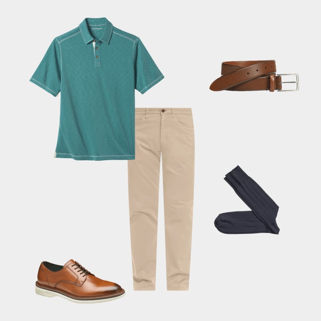 2nd bundle featuring 4 items which compliment Pima Cotton Ribbed Socks