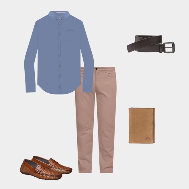 1st bundle featuring 4 items which compliment Jackson Trifold Wallet