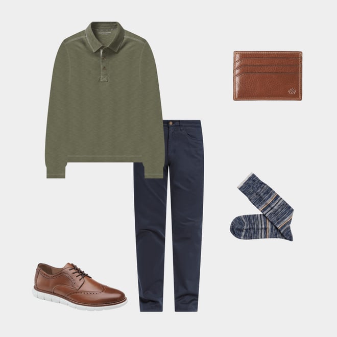 3rd bundle featuring 4 items which compliment Five-Pocket Pants