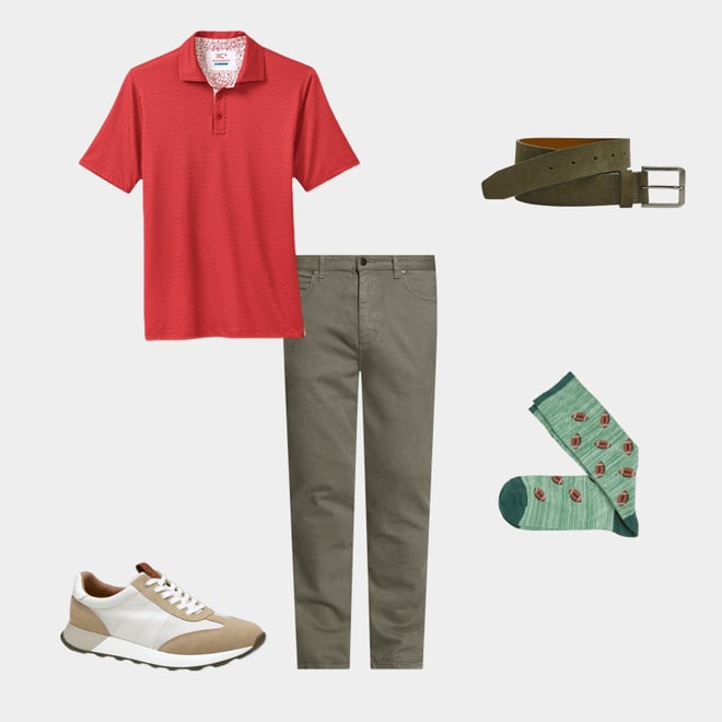 8th bundle featuring 4 items which compliment Micro-Textured Suede Belt