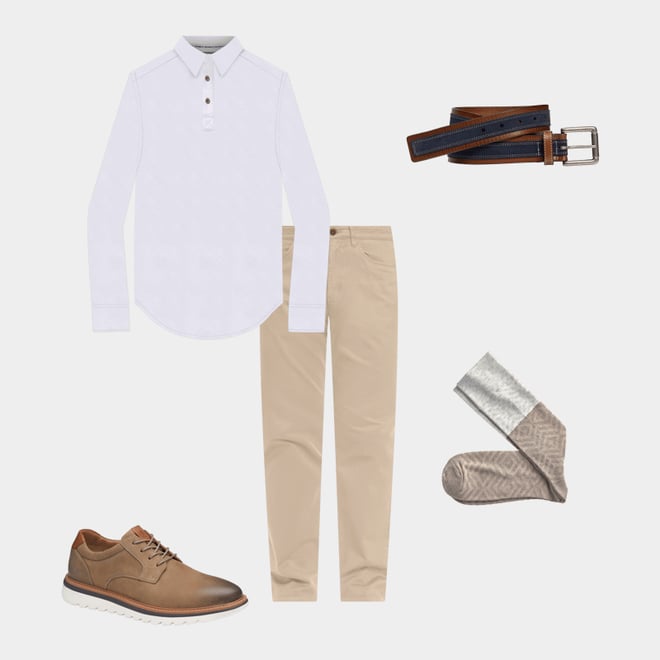 1st bundle featuring 4 items which compliment Diamond Colorblock Socks