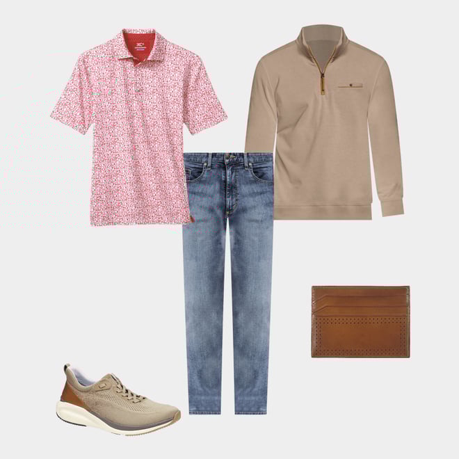 4th bundle featuring 4 items which compliment Knit Quarter-Zip