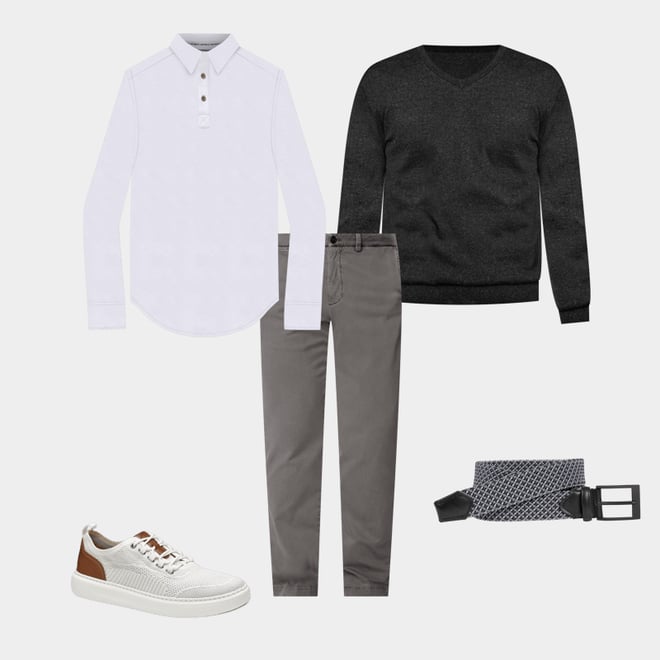 4th bundle featuring 4 items which compliment Washed Chinos