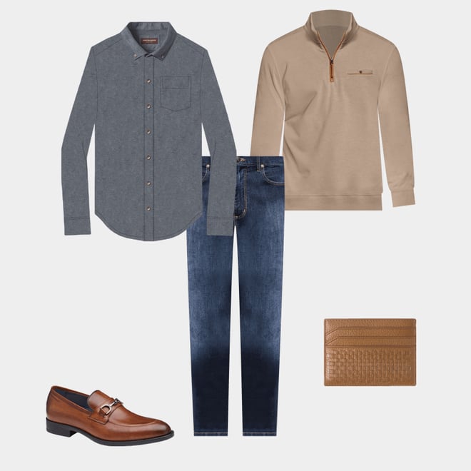 1st bundle featuring 4 items which compliment Corduroy Shirt