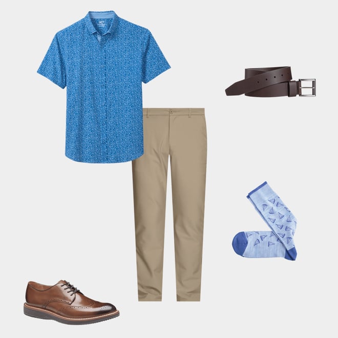 6th bundle featuring 4 items which compliment XC4® Performance Flat-Front Pants