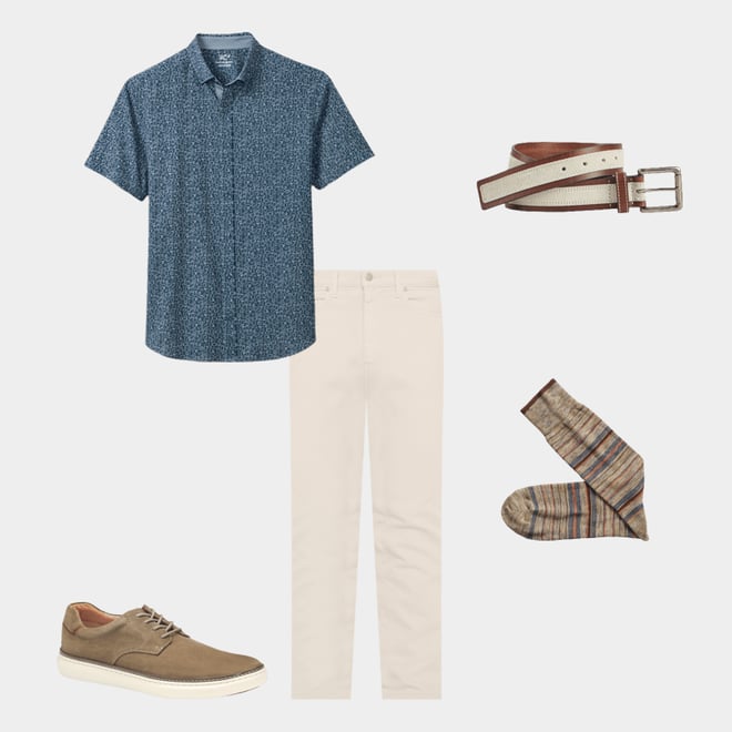 1st bundle featuring 4 items which compliment Suede Overlay Belt
