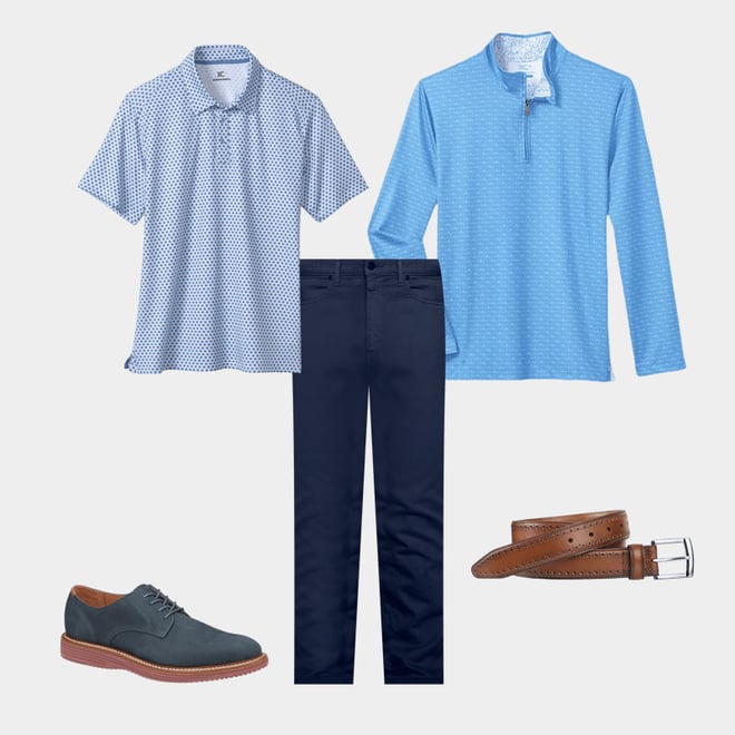 1st bundle featuring 4 items which compliment XC4® Performance Polo