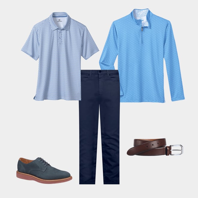 5th bundle featuring 4 items which compliment XC4® Performance Polo