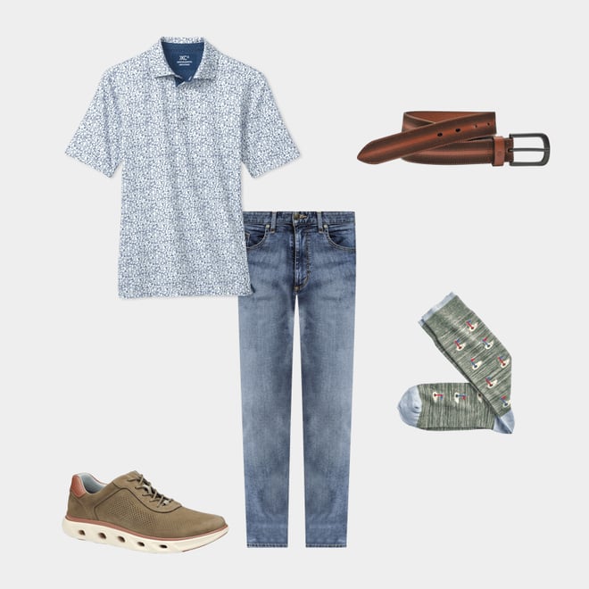 1st bundle featuring 4 items which compliment Denim Jeans