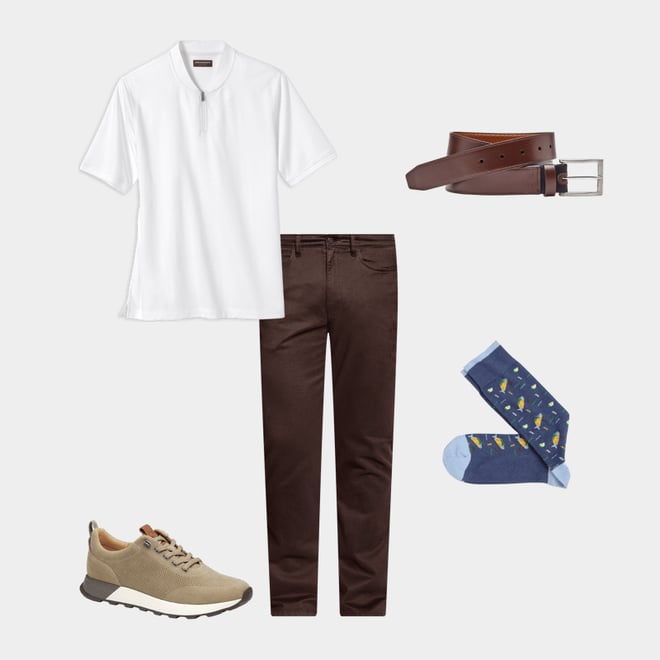 1st bundle featuring 4 items which compliment Kinnon Perfed Jogger