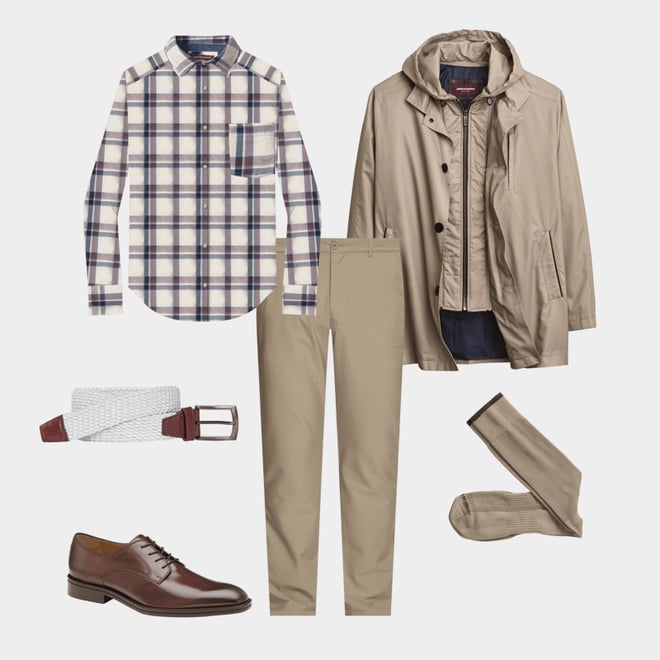 2nd bundle featuring 5 items which compliment Upton Water-Resistant Raincoat