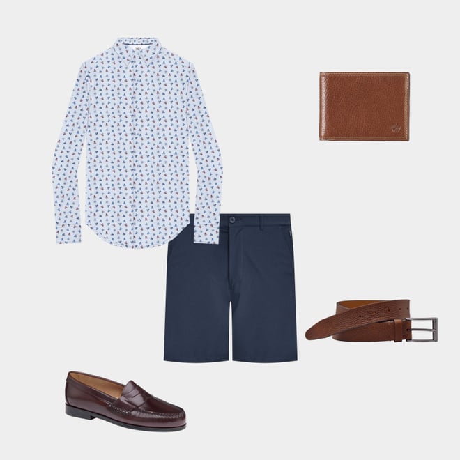 2nd bundle featuring 4 items which compliment Hayes Penny Loafer