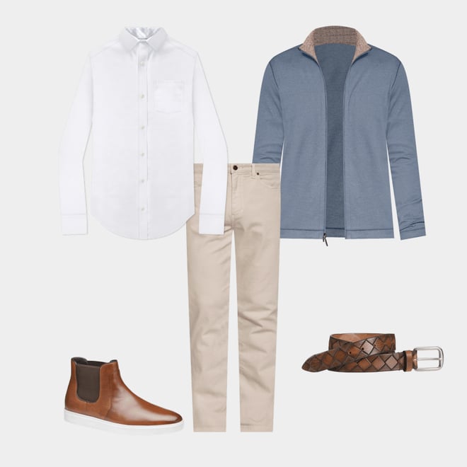 2nd bundle featuring 4 items which compliment Non-Iron Dress Shirt