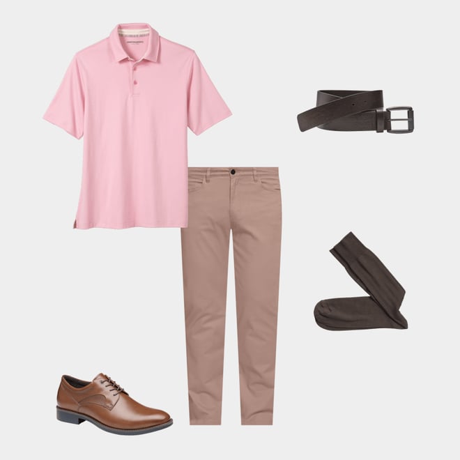 3rd bundle featuring 4 items which compliment Liquid Cotton Polo