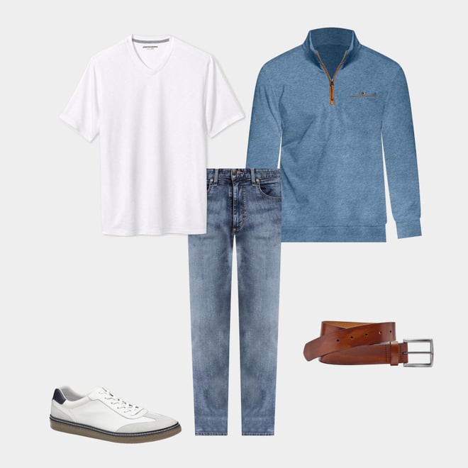 4th bundle featuring 4 items which compliment Knit Quarter-Zip