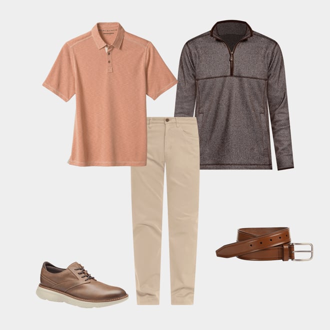 1st bundle featuring 4 items which compliment Vintage Slub Polo