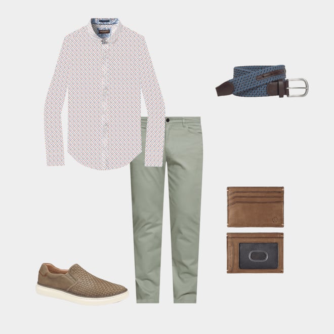 2nd bundle featuring 4 items which compliment Printed Cotton Shirt