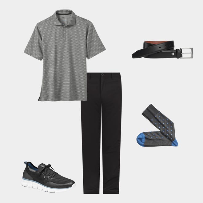 1st bundle featuring 4 items which compliment Johnston & Murphy Dress Belt