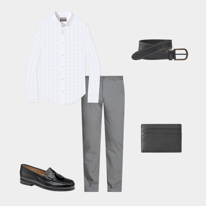1st bundle featuring 4 items which compliment Hayes Tassel Loafer