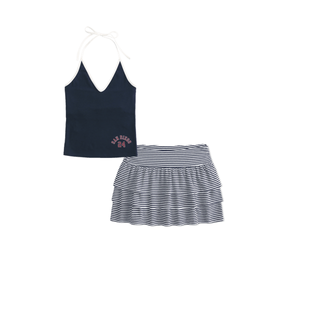 San Diego Graphic Halter Top