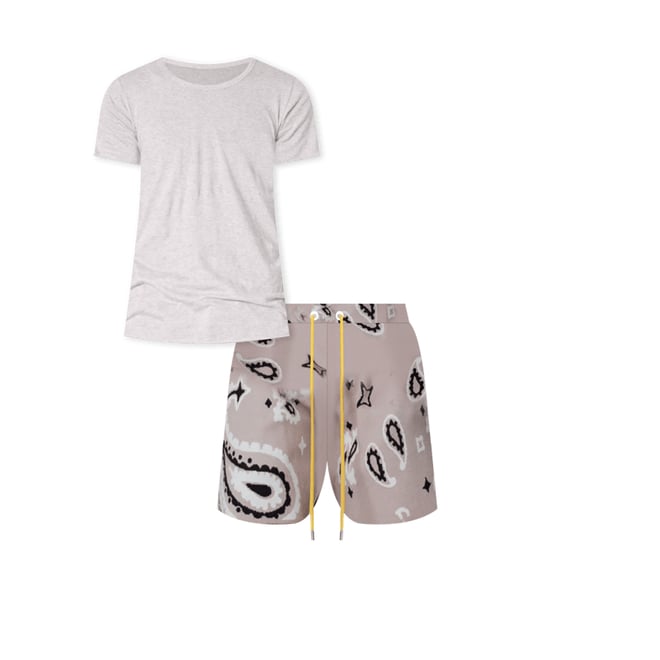 MLVINCE jacquard paisley shorts Lサイズ MLVINCE®︎ / jacquard paisley shorts - OTHELLO KUMAMOTO