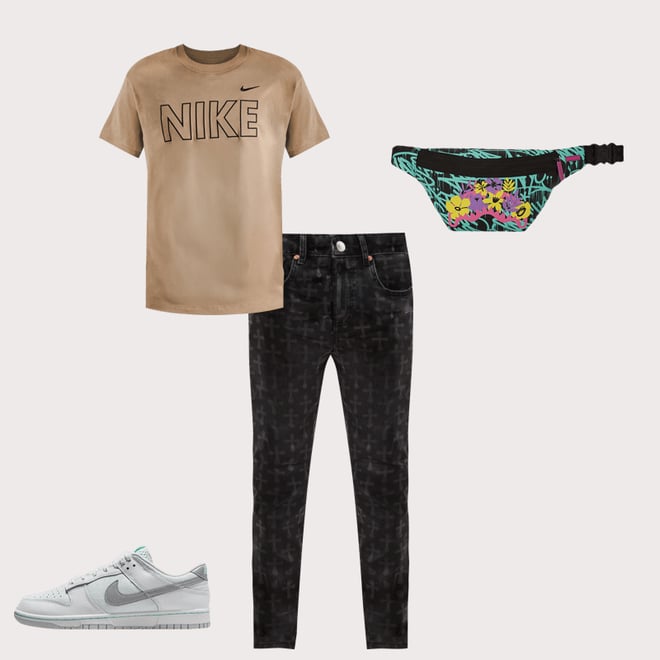 WAIMEA Stacked Coated Flare Jeans