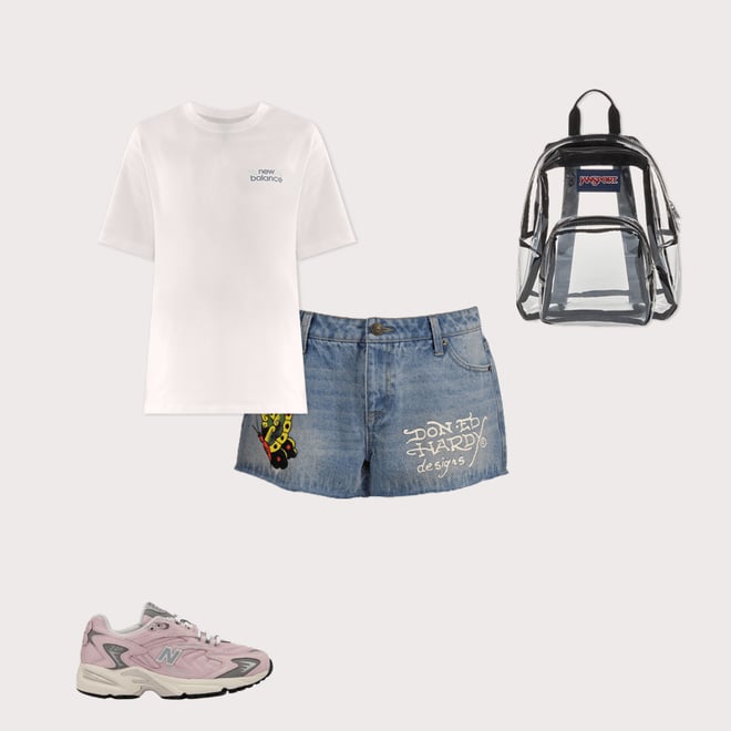 JanSport Clear Mini Backpack