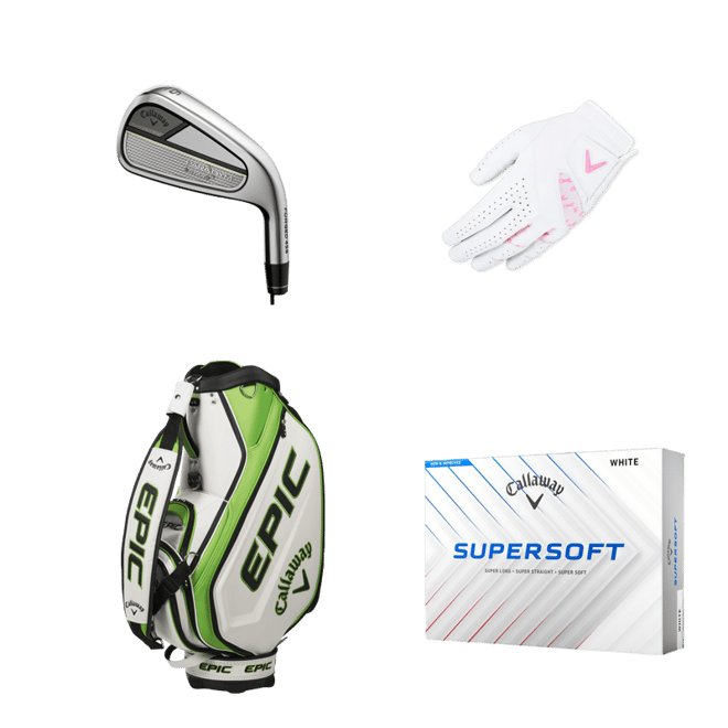 Callaway EPIC Flash ゴルフバッグ Callaway Golf Epic Flash Star Staff Bag | RockBottomGolf.com