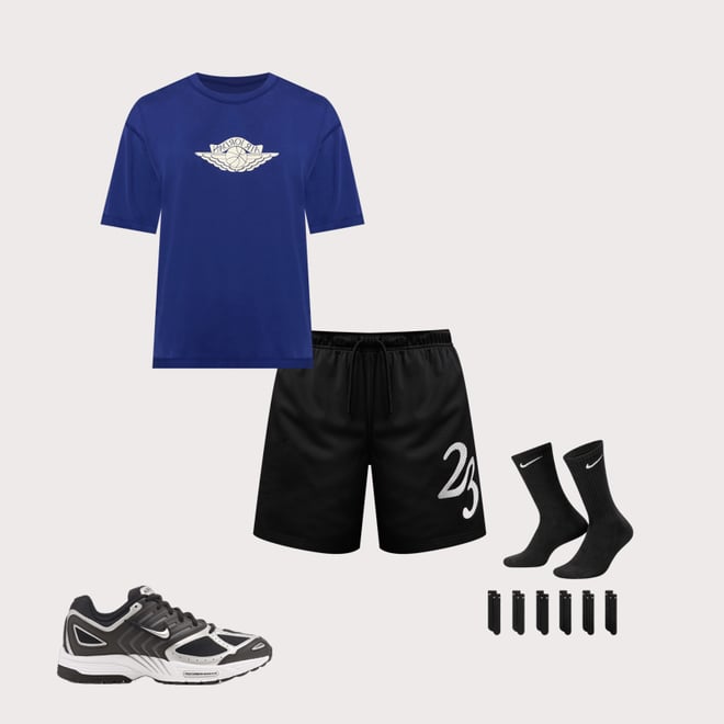 Jordan MVP Mesh Black Shorts