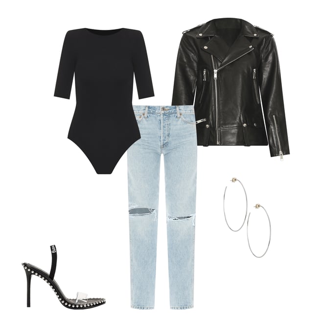 3rd bundle featuring 4 items which compliment Ballet Boatneck Bodysuit