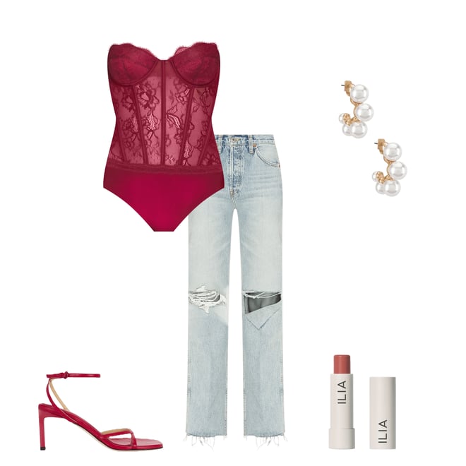 2nd bundle featuring 4 items which compliment Originals 90s High Rise Loose Jeans