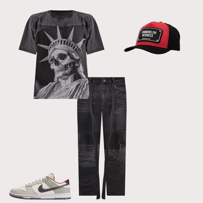 Majestik Liberty Tapestry Tee