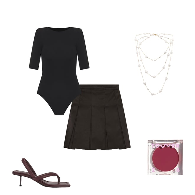 2nd bundle featuring 4 items which compliment Ballet Boatneck Bodysuit