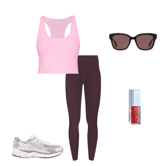 1st bundle featuring 4 items which compliment Powerbeyond Strive High Waisted Midi Legging