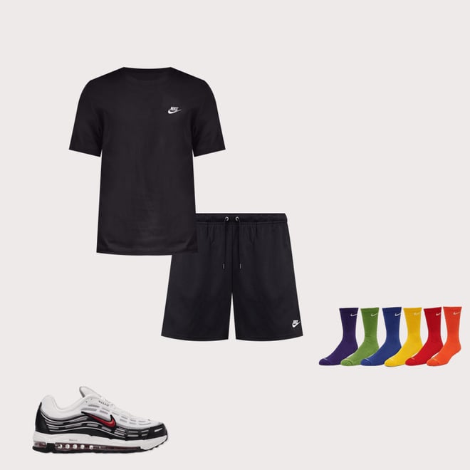 Nike Nsw Club Embroidered Futura Tee