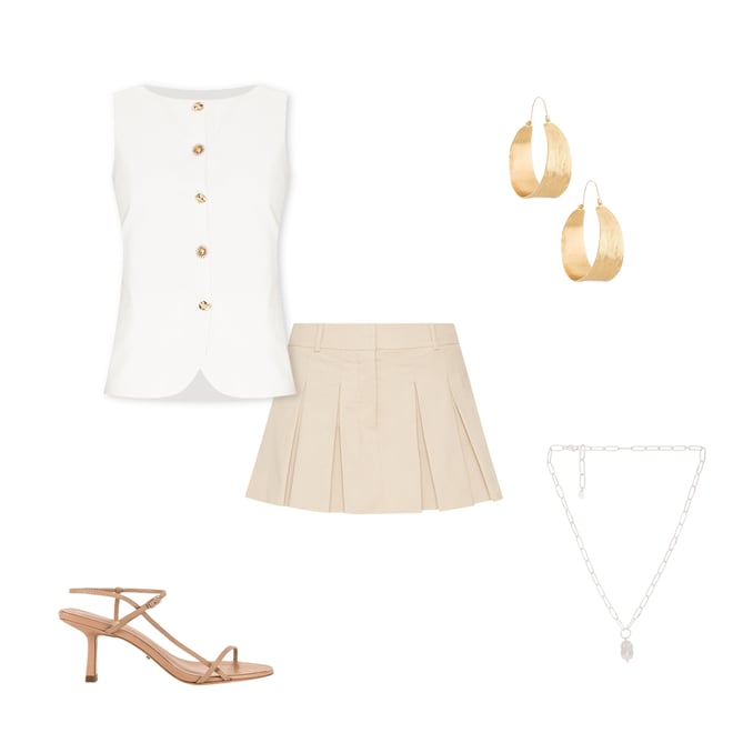 1st bundle featuring 4 items which compliment Braylon Skort