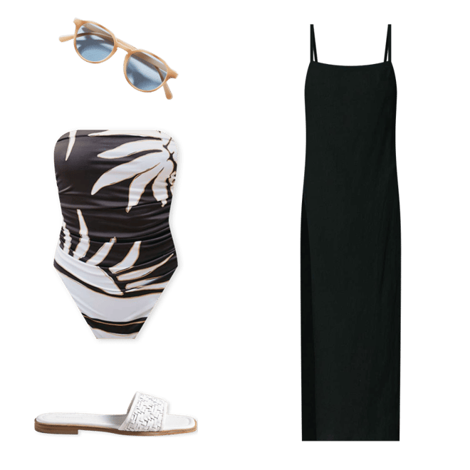 Cala de la Cruz x Anthropologie Giacomo One-Piece Swimsuit