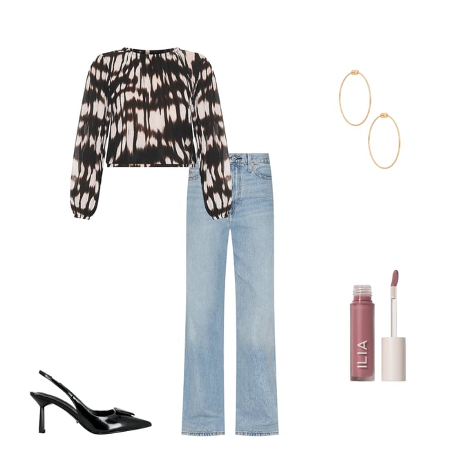 2nd bundle featuring 4 items which compliment Elastic Shirred Top