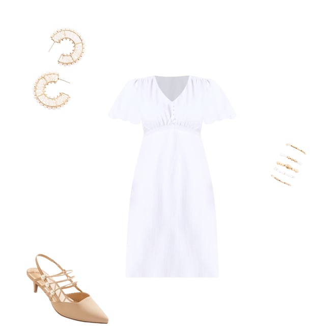  Cato Fashions | Cato Plus Size Flowy Puff Sleeve Dress