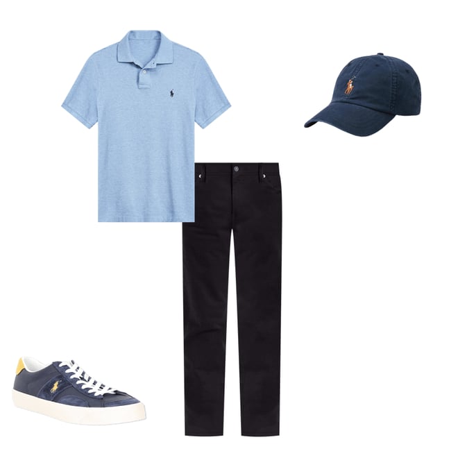 Polo Ralph Lauren Sullivan Slim-Fit Stretch Hudson Black