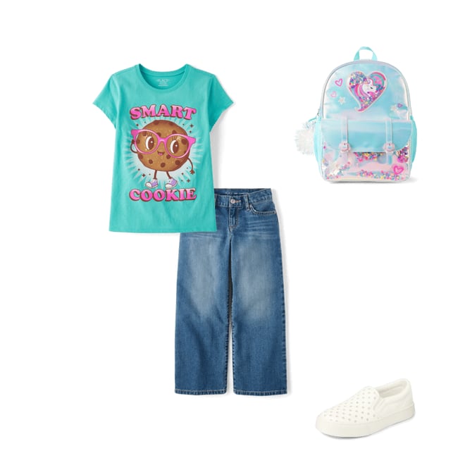 1st bundle featuring 3 items which compliment Girls Crackle Shakey Unicorn Backpack