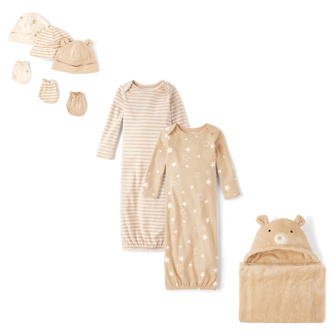 4th bundle featuring 2 items which compliment Baby Star Hat And Mittens 6-Piece Set