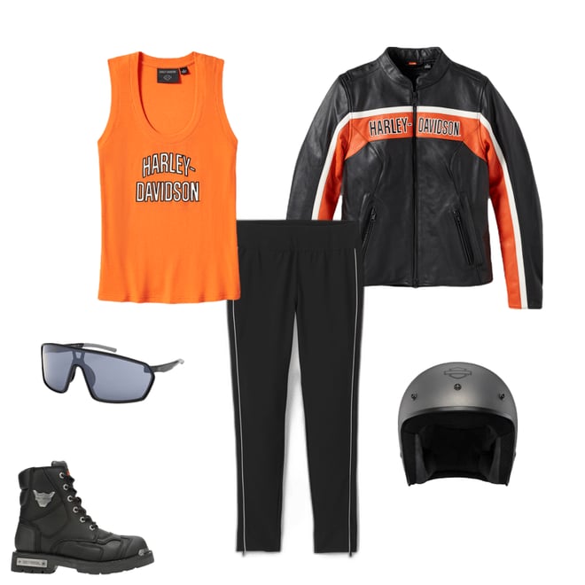 Women's H-D Trenton Leather Riding Jacket | Harley-Davidson USA